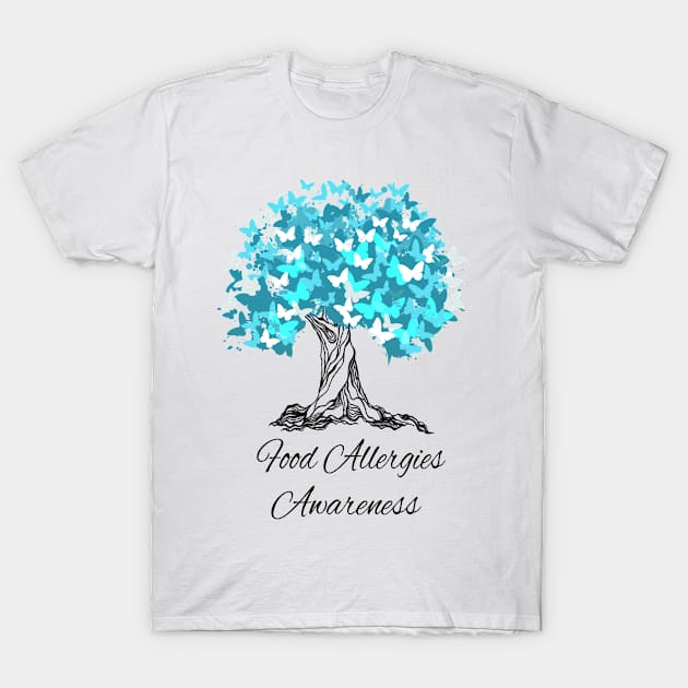 Food Allergy Awareness T-Shirt by MerchAndrey